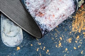 Protišmykový koberec / behúň ANDRE 9002 modrý / terakota