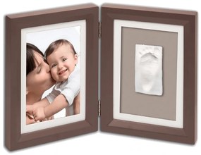 Drevený rámček pre odtlačok My Baby Touch Simple Brown