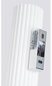 Biele nástenné svietidlo Gleam – Sollux