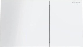 Geberit 115.622.SI.1 - Splachovacie tlačidlo Sigma70 25x14,6 cm biele