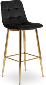 PROXIMA.store - Jedálenská barová stolička ARIEL FARBA: čierna