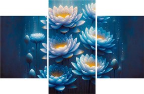 Obraz - Lekná pod hladinou (90x60 cm)