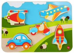 Lucy & Leo puzzle dopravné prostriedky LL229