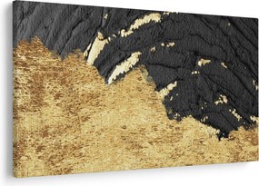 Obraz - Zlatá štruktúra N⁰1 (90x60 cm)