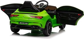 LEAN CARS Elektrické autíčko Mercedes CLA 45s AMG 4x4 zelené