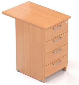 Kontajner Visio 70 x 47 cm - 4 zásuvky, buk