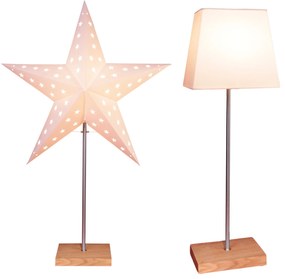 STAR TRADING Stolná lampa Kombi Shade/Star Leo
