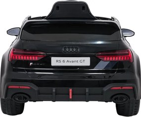 Elektrické autíčko Audi RS6 Avant GT čierne