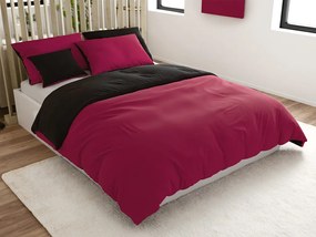 Bavlnené obliečky MONOCHROMATIC vínové Rozmer obliečky: 70 x 90 cm | 140 x 200 cm