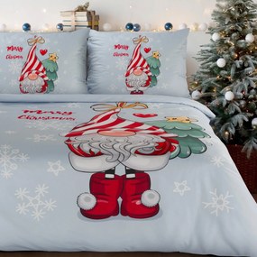 VIANOČNÉ OBLIEČKY Z MIKROVLÁKNA BEINER 200X220 CM, 2 KS 70X80 CM VZOROVANÉ