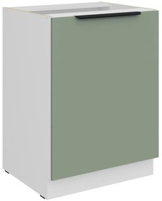 Kuchynská skrinka Aria-Sa/Wh Anti Fingerprint 60d 1f Bb