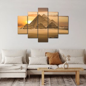 Obraz - Pyramídy (150x105 cm)