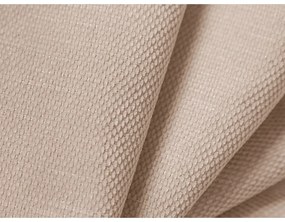Béžová čalúnená dvojlôžková posteľ s úložným priestorom s roštom 180x200 cm Brody – Mazzini Beds