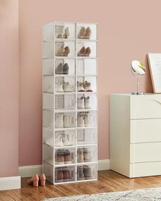 Botník z 18 boxov SONGMICS LSP18MWT