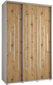 Skriňa 45 Canaris 12 160 biela/artisan/silver