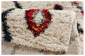 Krémovobiely koberec Mint Rugs Geometric, 200 x 290 cm