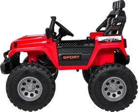 Elektrické autíčko Extreme Sport 4x4 červené