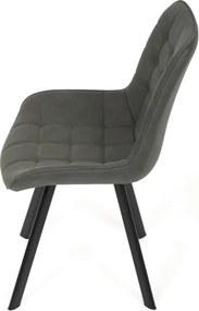 Jedálenská stolička sivá HC-V3066 GREY3