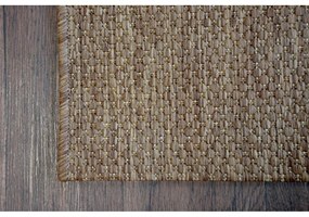Kusový koberec Flat hnedý 160x230cm