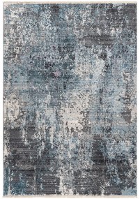 Koberce Breno Kusový koberec MEDELLIN 400/Silver-Blue, modrá, viacfarebná,200 x 290 cm