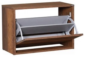 Skrinka na topánky OSLO 42x60 cm hnedá