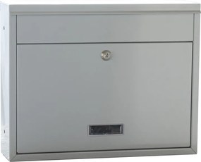 RADIM obojstranná poštová schránka RAL 9006 / Strieborná