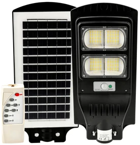 BERGE Solárna pouličná LED lampa MARAKESZ - 60W - PIR