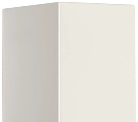 Moderná vonkajšia nástenná lampa biela plastová 2-svetlá - Baleno