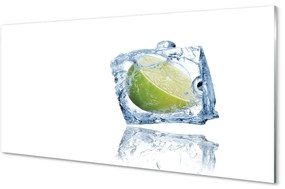 Obraz plexi Na kocky ľadu vápno 100x50 cm