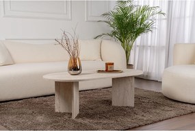 Béžový pololesklý konferenčný stolík 60x119 cm Sable – Kalune Design