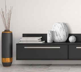 DEKORAČNÁ KERAMICKÁ MISKA SANA (02) 36X19X6 CM BIELY