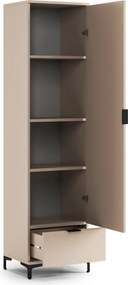 Skriňa LANA 06 béžový - 1-DVEROVÁ SKRIŇA SO ZÁSUVKOU