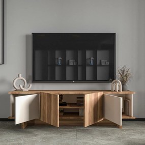 TV stolík/skrinka Didus (orech béžový). Akcia -19%. Vlastná spoľahlivá doprava až k Vám domov. 1121642