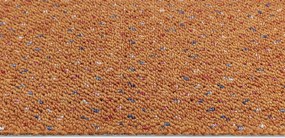 Betap, Metrážny koberec Virtuose 35, na mieru, šíře 4m, oranžová, filc, chodba / predsieň