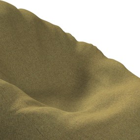 Poťah na sedací vak bez výplne farba produktu zelená látka zapletaná