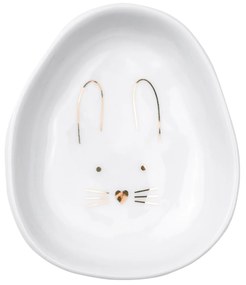 räder Porcelánový mini tanierik Rabbit Gold