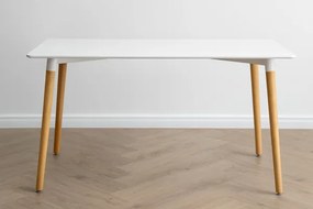 Jedálenský stôl MODE biely FAT1132