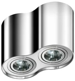 Moderné svietidlo AZZARDO BROSS 2 chrome  AZ0941