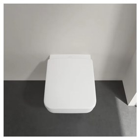Villeroy & Boch ARCHITECTURA - WC misa beztrámová, 530x370x316 mm, závesný model, DirectFlush, biela alpin 5685R001