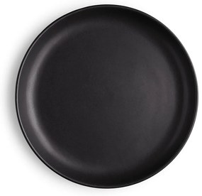 Čierny kameninový tanier Eva Solo Nordic, 17 cm