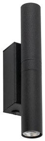 LED Nástenné svietidlo LAGOS 2xG9/3W/230V čierna
