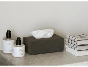 Box na vreckovky z umelej kože Sahla – Blomus