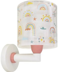 Dalber 41199 - Detská nástenná lampa RAINBOW 1xE27/15W/230V pestrofarebná
