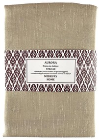 Záclona na páske AURORA polyester béžová 400x160 Merkury Home