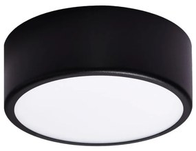 TEMAR Prisadené nástenné / stropné osvetlenie CLEO, 1xE27, 60W, 20cm, okrúhle, čierne