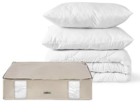 Compactor Compactor Life 2.0. vákuový úložný box s puzdrom - L 145 litrov, 65 x 50 x 15,5 cm, L