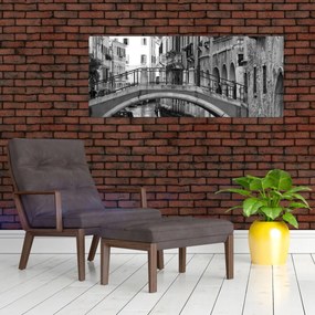 Obraz - Pohľad na Benátky (120x50 cm)