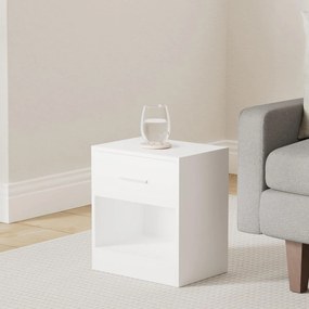 Set nočných stolíkov E1081 WT, biela, 2 ks