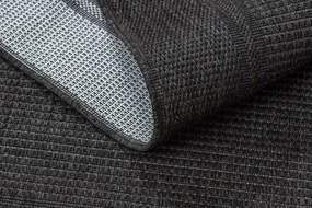Šnúrkový koberec SIZAL TIMO 5979 outdoor čierny