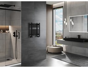 Mexen Mars, vykurovacie teleso 500 x 400 mm, 178 W, čierna, W110-0500-400-00-70